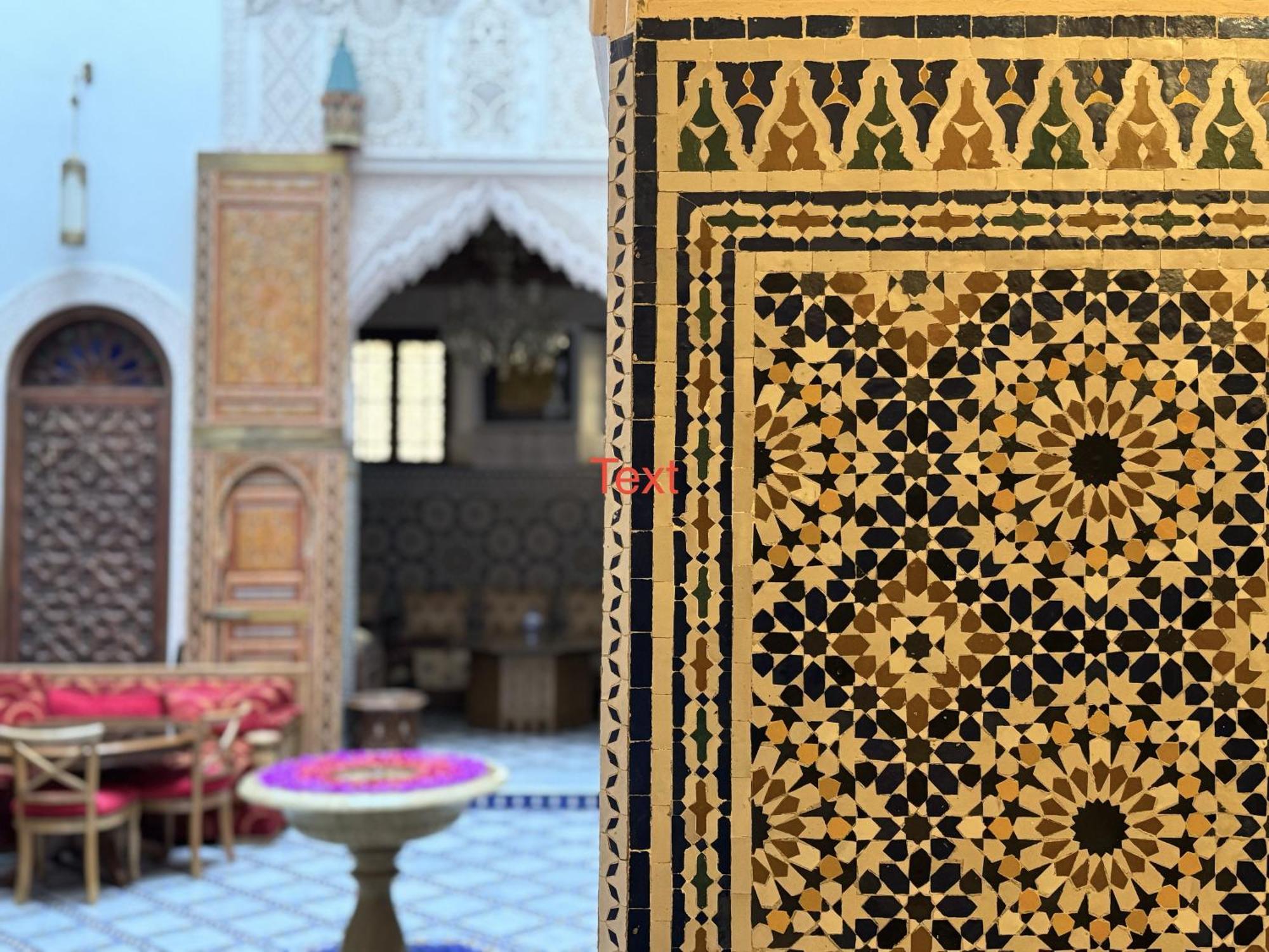 Riad Mazar Fez Buitenkant foto